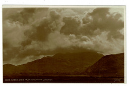 Ref  1483  -  Early Judges Real Photo Postcard - Cader Idris From Barmouth Junction Wales - Merionethshire