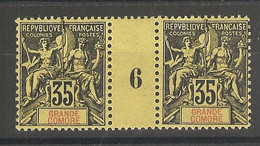 Grande Comore -  1 Millésimes 1906_ N° 18 Neuf - Unused Stamps