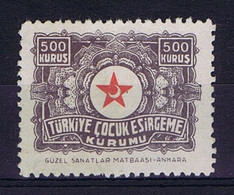 Turkey Mi Zwangszuschlagsmarken 104 1946 -1947 Mint Never Hinged, New Without Hinge. Postfrisch Childrens Aid - Ongebruikt