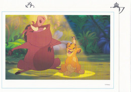 Postogram J 17 - De Leeuwenkoning - The Lions King - Simba - Pumba - Timon / Disney - Postogram