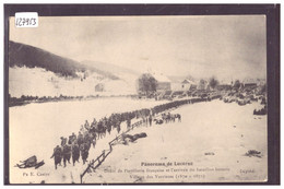 LES VERRIERES - PANORAMA DE LUCERNE - ARTILLERIE FRANCAISE ET BATAILLON BERNOIS - TB - Les Verrières