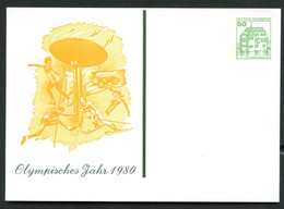 Bund PP104 C1/001-I OLMYPISCHES JAHR 1980 - Postales Privados - Nuevos