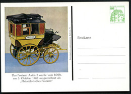 Bund PP104 D2/002 POSTKUTSCHE AALEN 1980 - Cartes Postales Privées - Neuves