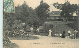 CPA FRANCE 89 " Dixmont, Le Château De La Mine". - Dixmont