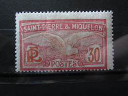 VEND BEAU TIMBRE DE S.P.M. N° 111 , X !!! (b) - Unused Stamps