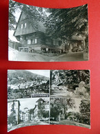 2 X Sonneberg - Lutherhaus - Spielzeugmuseum - Echt Foto -  DDR 1974, 1981 - Thüringen - Sonneberg