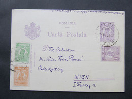 GANZSACHE Galati - Wien 1926 /////   D*49049 - Briefe U. Dokumente