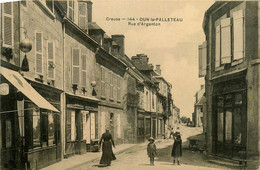 Dun Le Palleteau * La Rue D'argenton * Coiffeur CHENET * Pharmacie - Dun Le Palestel