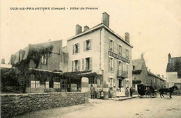 Dun Le Palleteau * Rue Et Hôtel De France * Attelage - Dun Le Palestel