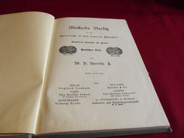 METHODE D'ENSEIGNEMENT DES LANGUES BERLITZ 1904  édition Pour Enfants EN ALLEMAND - Savoir