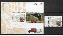 Portugal 2020 - Europa 2020 - Ancient Postal Routes Stamp Set Mnh - Other & Unclassified
