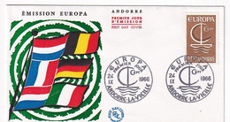 Andorra, First Day Cover, Used - Covers & Documents