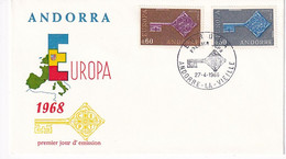 Andorra, First Day Cover, Used - Covers & Documents