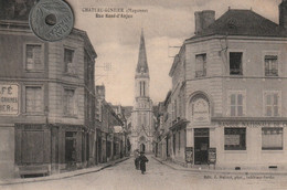 53 -  Carte Postale Ancienne De Chateau Gontier    Rue René D'Anjou - Chateau Gontier