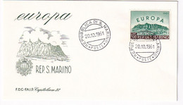 San Marino, First Day Cover, Used - Storia Postale