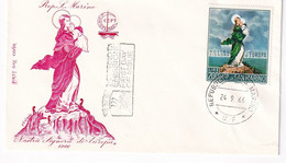 San Marino, First Day Cover, Used - Storia Postale