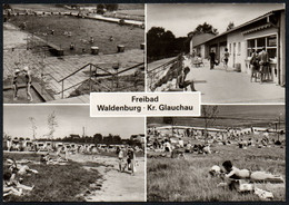 F0342 - TOP Waldenburg - Freibad - Verlag Bild Und Heimat Reichenbach - Waldenburg (Sachsen)