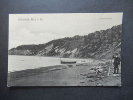 DR Um 1910 AK Ostseebad Binz Auf Rügen Granitzstrand / Kleines Ruderboot Verlag R. Stöckmann, Binz - Ruegen