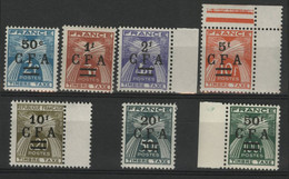 REUNION TIMBRES TAXE N° 37 à 39 + 41 à 44. Cote 60 € NEUFS ** (MNH) - Segnatasse