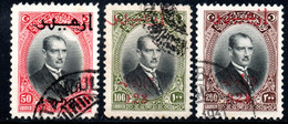 145.TURKEY.1928 2nd.IZMIR EXHIBITION,MUSTAFA KEMAL,SC.670-672 - Other & Unclassified