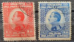 KING ALEXANDER-1 D-3 D-ERROR -SHS-YUGOSLAVIA-1924 - Imperforates, Proofs & Errors