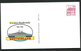 Bund PP106 C2/023 BUNDESWEHR SCHULSCHIFF DEUTSCHLAND Kiel 1985 - Cartoline Private - Nuovi