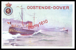 EP. Paquebot De L'Etat Belge, Ligne Oostende-Dover. 16b. Scan Recto/verso. - Schiffspost