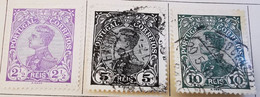 Portugal 1910 _ Y&T N°154 Neuf + N°155-156-159 Et N°160 - Oblitérés - - Used Stamps
