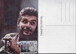 TMA-661 CUBA 2021 MAXIM CARD 23-02-2021 ERNESTO CHE GUEVARA BLACK CANCEL. - Maximumkarten