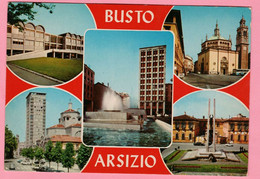 BUSTO ARSIZIO Vedute - Bus - CARTOLINA Non Viaggiata - Busto Arsizio