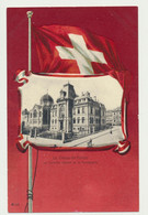 69-723-13 Switzerland Schweiz Helvetia Before 1905 La Chaux-de-Fonds Synagogue Flag - La Chaux