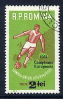 ROMANIA 1962 European Youth Football Win Used.  Michel 2095 - Oblitérés