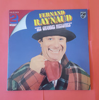 FERNAND RAYNAUD Succès 2 Disques 33T - Ses Grandes Histoires 19 Titres   X 3 Scans - Comiques, Cabaret