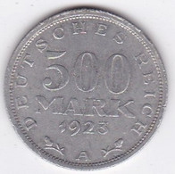 République De Weimar 500 Mark 1923 A Berlin , En Aluminium - 200 & 500 Mark