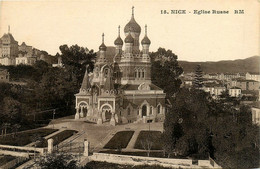 Nice * église Russe - Monuments, édifices