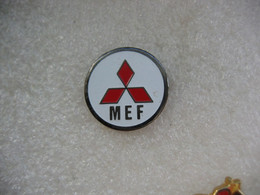 Pin's  MEF: Mitsubishi Motors Logo - Mitsubishi