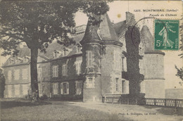 72 - Montmirail  (Sarthe)  - Façade Du Château - Montmirail