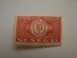 France AOF SENEGAL 1887-1944 Neuf Timbre Taxe 1935 - Timbres-taxe