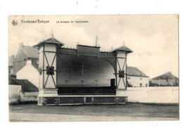 FONTAINE L' EVËQUE - Le Kiosque De L' Esplanade - Envoyée En 1920 - - Fontaine-l'Eveque