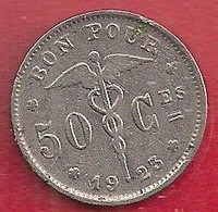 BELGIQUE - 50 CENTIMES - 1923 - 50 Centimes