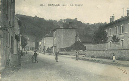 CPA FRANCE 38 "Renage, La Mairie" - Renage