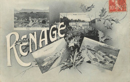 CPA FRANCE 38 "Renage, Vues" - Renage