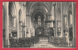 Kerkhove - Binnenzicht Der Kerk - 1911 ( Verso Zien ) - Avelgem