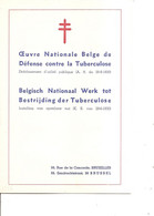 Belgique - Antituberculeux ( Encart Premier Jour De 1956 à Voir) - 1951-1960