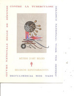 Belgique - Antituberculeux ( Encart Premier Jour De 1960 à Voir) - 1951-1960