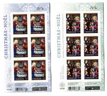 RC 20206 CANADA BK 471 + 472 NOEL CHRISTMAS CARNET COMPLET BOOKLET MNH NEUF ** - Volledige Boekjes