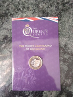 Queens Beasts £2 Bi-metal Coin 2021 2nd White Greyhound Of Richmond - Mint Sets & Proof Sets