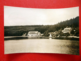 Lütschetalsperre - Stausee - Frankenhain - Segelboot - DDR 1963 - Echt Foto - Thüringen - Frankenhain