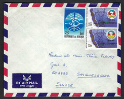 BURUNDI 1986: LSC De Bujumbura Pour La Suisse - Used Stamps