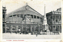 CPA AK ROMA Stazione Ferroviaria ITALY (552022) - Stazione Termini